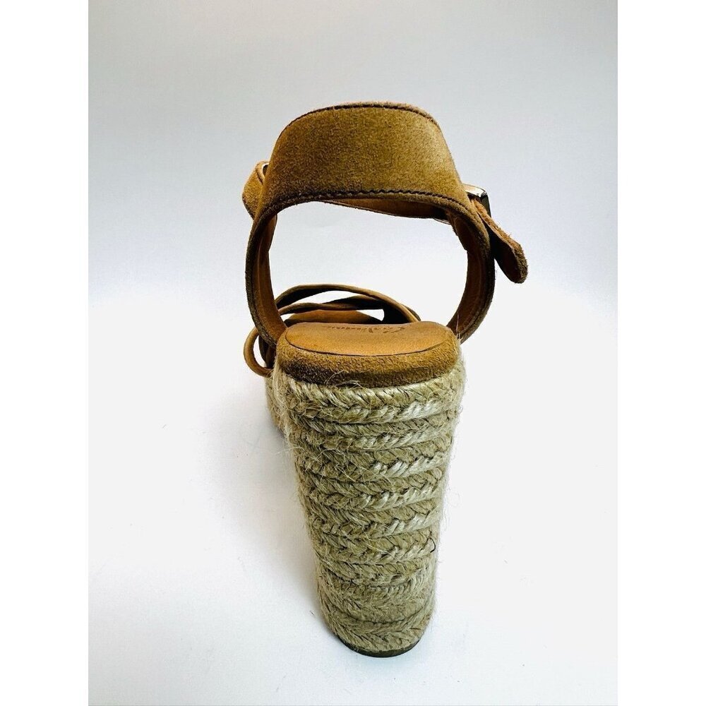 Castaner Wedge Heel in Tan Suede Made In Spain 37 - Picture 12 of 13